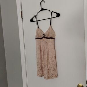 Elle Macpherson Silk Blend Mini Slip Dress Sz S